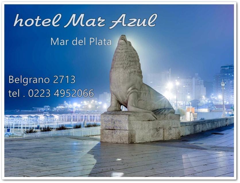 Hotel Mar Azul Mar del Plata Exterior photo